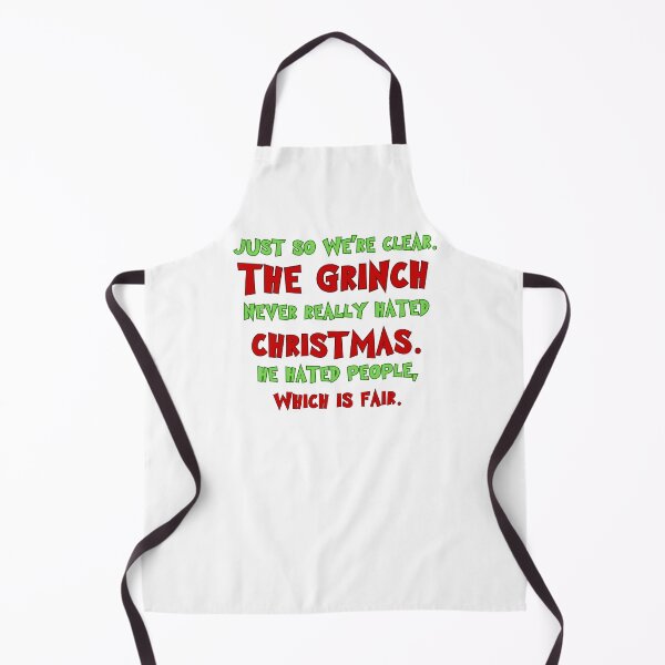 Item preview, The Grinch Didn't Hate Christmas Design designed and sold by SAFORDO.