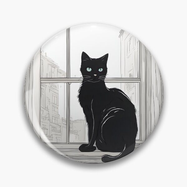 Item preview, black cat home  designed and sold by Catophile.
