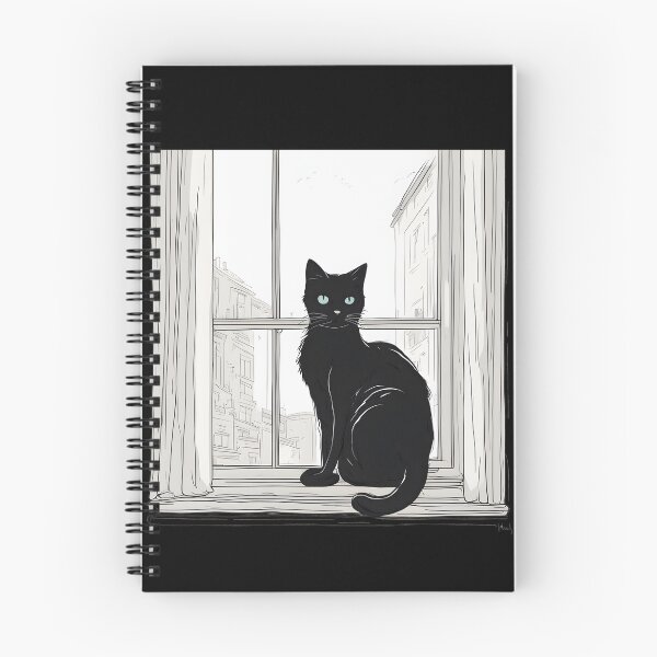 Item preview, black cat home  designed and sold by Catophile.