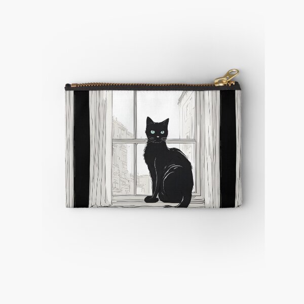 Item preview, black cat home  designed and sold by Catophile.