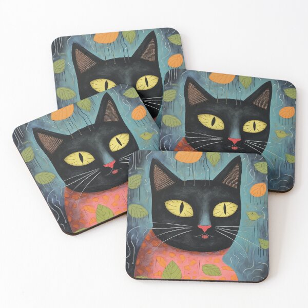 Item preview, Weird black cat pt 3 designed and sold by PricklyPeanut.