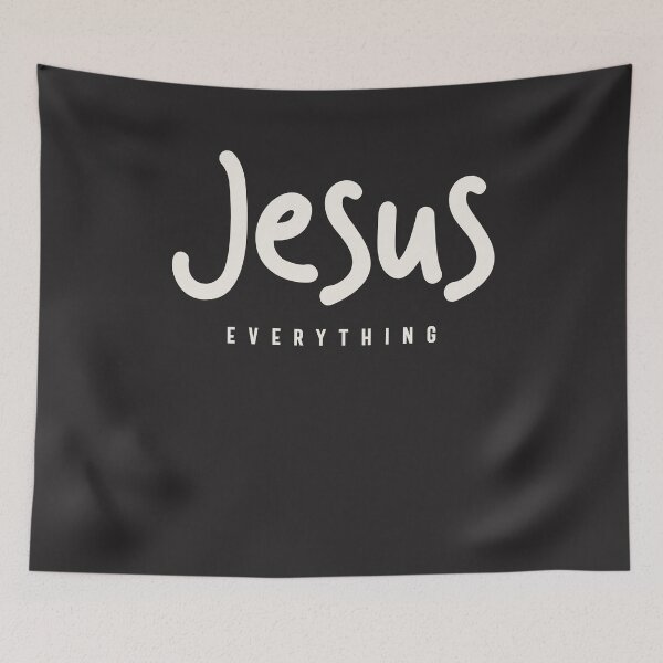 Item preview, Jesus Everything Inspirational Christian Quote designed and sold by cidolopez.