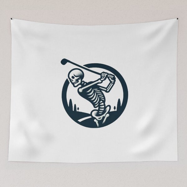 Item preview, Skelly golfing designed and sold by AWalkPhoto.