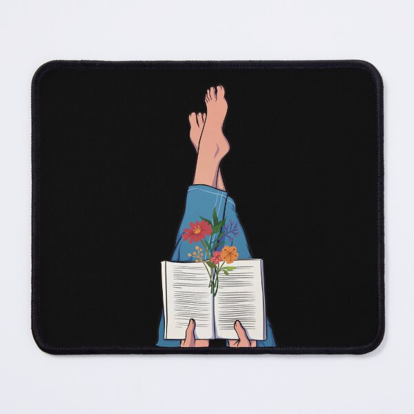 Item preview, Book Lover Floral designed and sold by artofaga.
