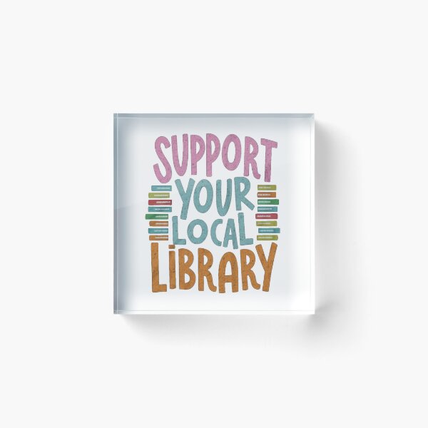 Item preview, Support your local library designed and sold by PawelNature.