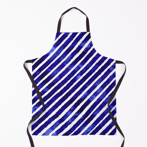 Item preview, For the Love of Blue and White- diagonal Stripes designed and sold by SoshanaC.