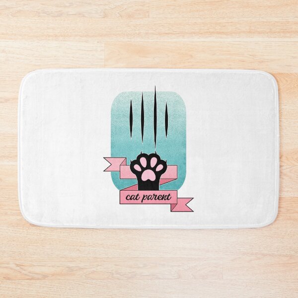 Item preview, Cat Parent | Cat Paw | Teal and Pink  designed and sold by ObsidianDaz.