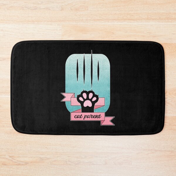 Item preview, Cat Parent | Cat Paw | Teal and Pink designed and sold by ObsidianDaz.