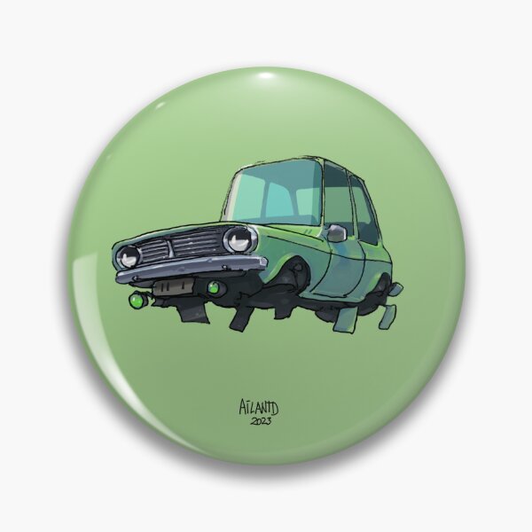 Item preview, Flying car retro series - The green one designed and sold by Ailantd.