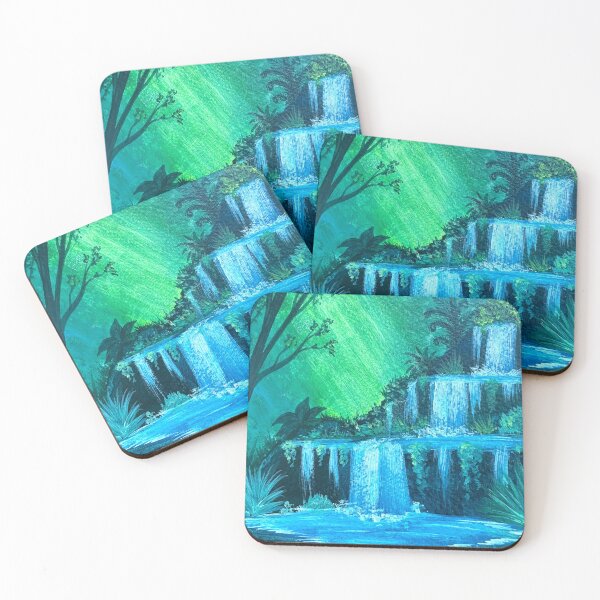 Item preview, Forest waterfall designed and sold by kittydarkstar.