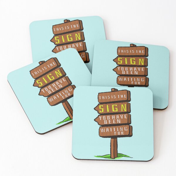 Item preview, This is the Sign You've Been Looking For - Humorous Wooden Sign Design designed and sold by Fun Funky Designs.