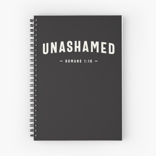 Item preview, Unashamed Romans 1:16 Christian Quote designed and sold by cidolopez.