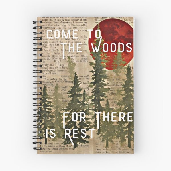 Item preview, Come To The Woods For There Is Rest designed and sold by Sizani.