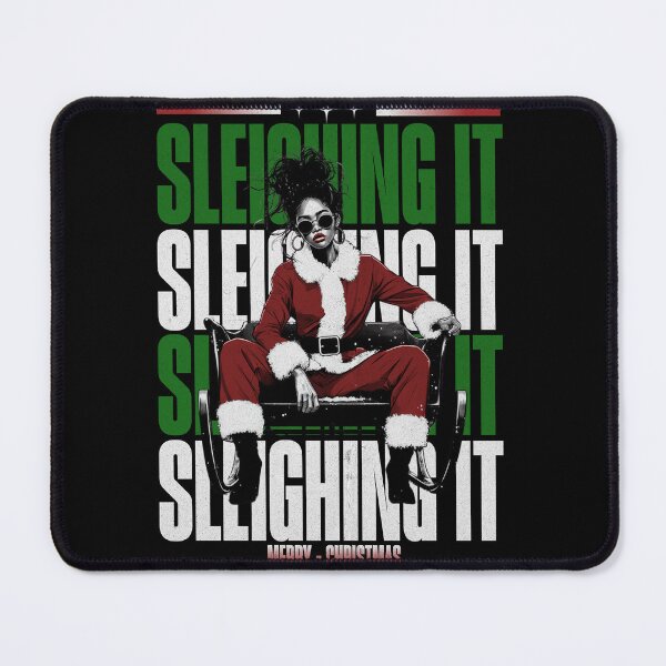 Item preview, She is Sleighing It - Merry Christmas designed and sold by Fr0mtheMachine.