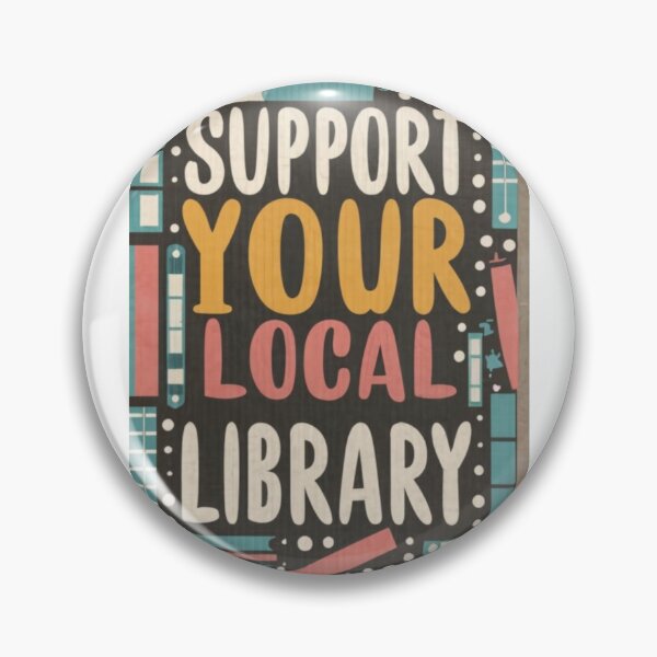 Item preview, Support your local library designed and sold by PawelNature.