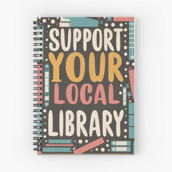 Item preview, Support your local library designed and sold by PawelNature.