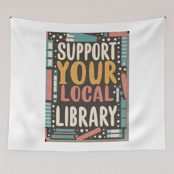 Item preview, Support your local library designed and sold by PawelNature.
