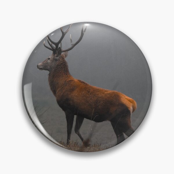 Item preview, A deer in the foggy forest designed and sold by MyArtistry.