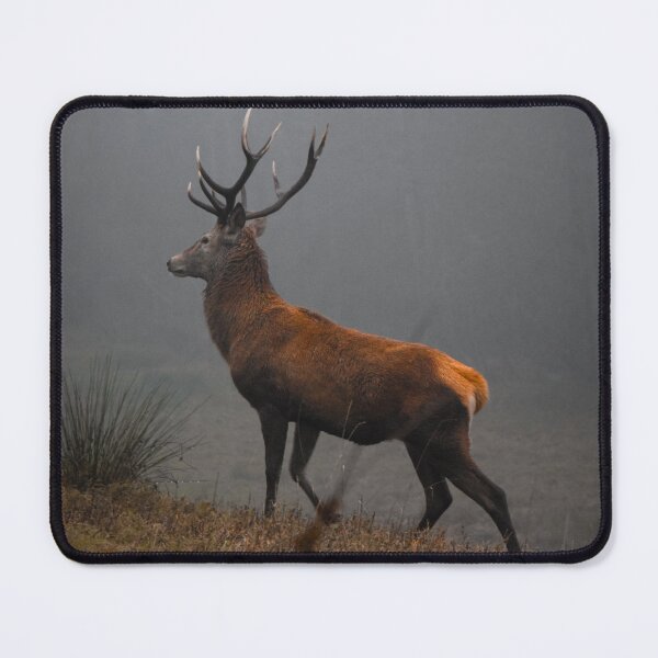 Item preview, A deer in the foggy forest designed and sold by MyArtistry.