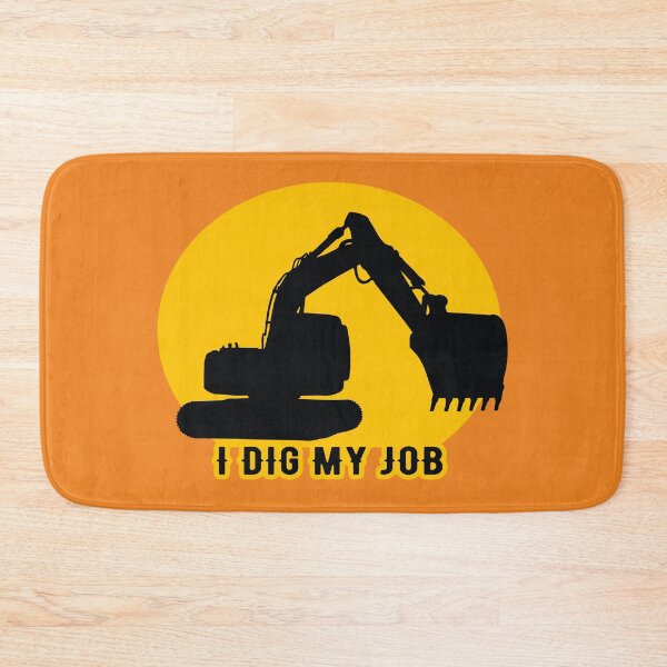 Item preview, excavator driver quote designed and sold by huggymauve.