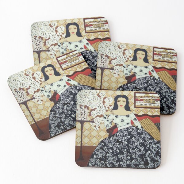 Item preview, Evening with Ivory Roses designed and sold by Karen Rieger.