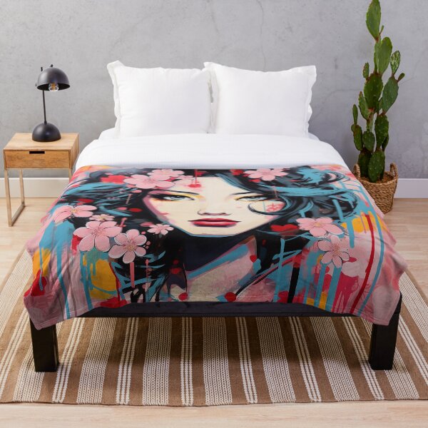 Artikelvorschau, Pop-Art trifft auf Japan: Tauchen Sie ein in japanisch inspirierte Pop-Art mit einem Hauch zeitgenössischer Farbe entworfen und verkauft von Dazzling Studio Art.