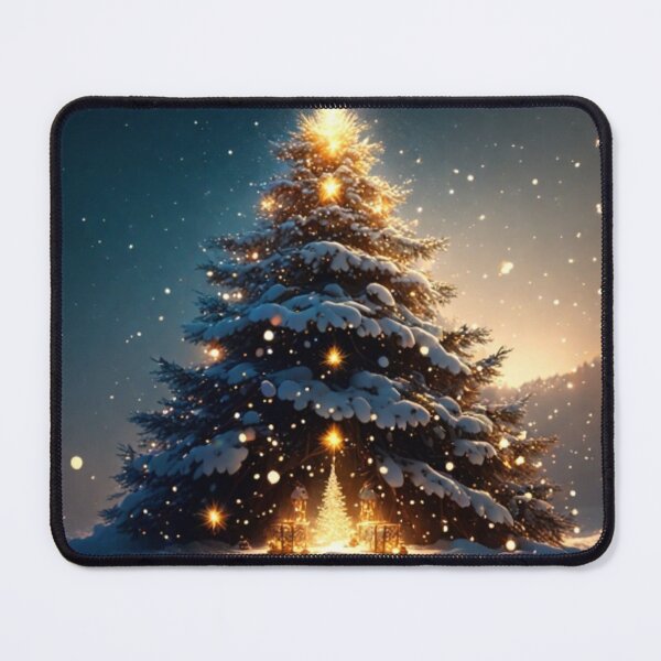Item preview, Christmas tree picture in the snow designed and sold by D- Day.