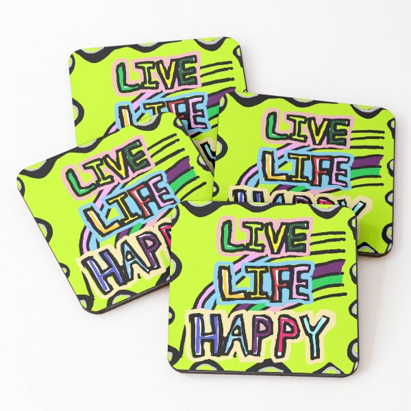 Item preview, LIVE, LIFE, HAPPY designed and sold by zzzozzo.