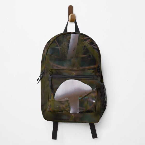 Item preview, A small white mushroom in the moss designed and sold by MyArtistry.