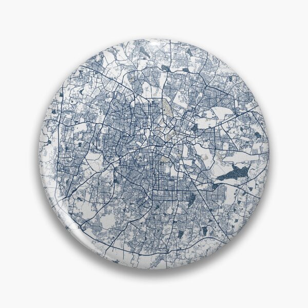Item preview, Bengaluru City Map of India - Coastal designed and sold by deMAP.