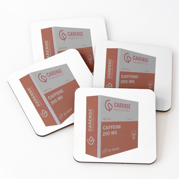 Item preview, Caffeine 200 mg (Transparent) designed and sold by CRS123.