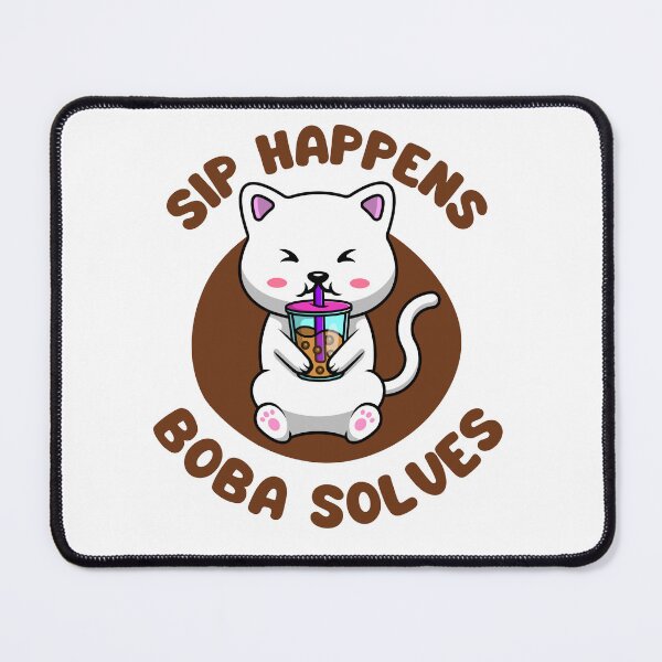 Item preview, Sip Happens, Boba Solves designed and sold by PasindhuW.