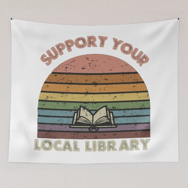 Item preview, Support your local library designed and sold by PawelNature.