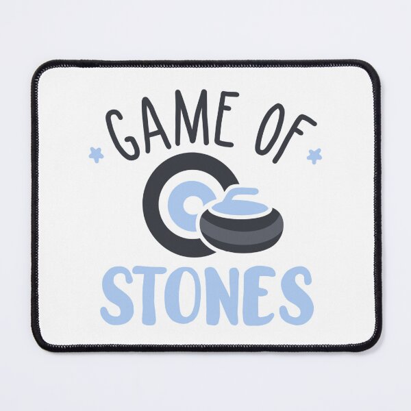 Item preview, Game Of Stones - Curling Sport Blue designed and sold by Chanaika4.