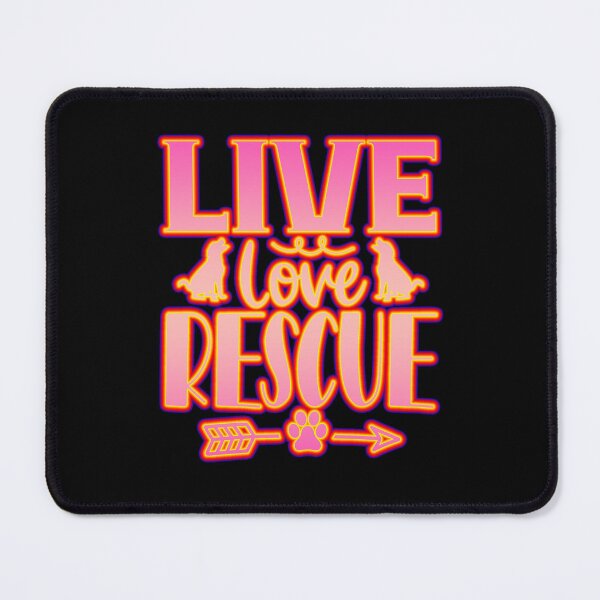 Item preview, Live Love Rescue Dog Pet Adoption Paw designed and sold by creativerooney.