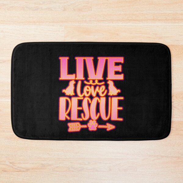 Item preview, Live Love Rescue Dog Pet Adoption Paw  designed and sold by creativerooney.