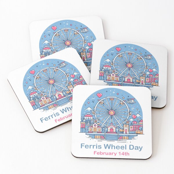 Item preview, Feb 14th Ferris Wheel Day designed and sold by CrankyOldDude.