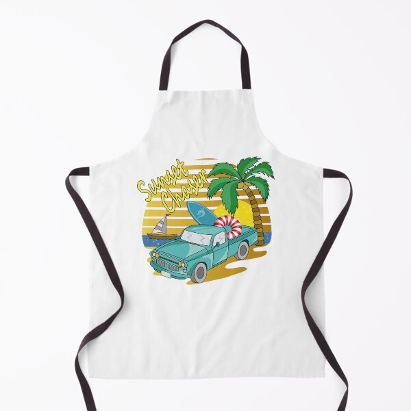 Item preview, Sunset Chaser - Vehicle - Beach Day designed and sold by Ayesha Saleem.
