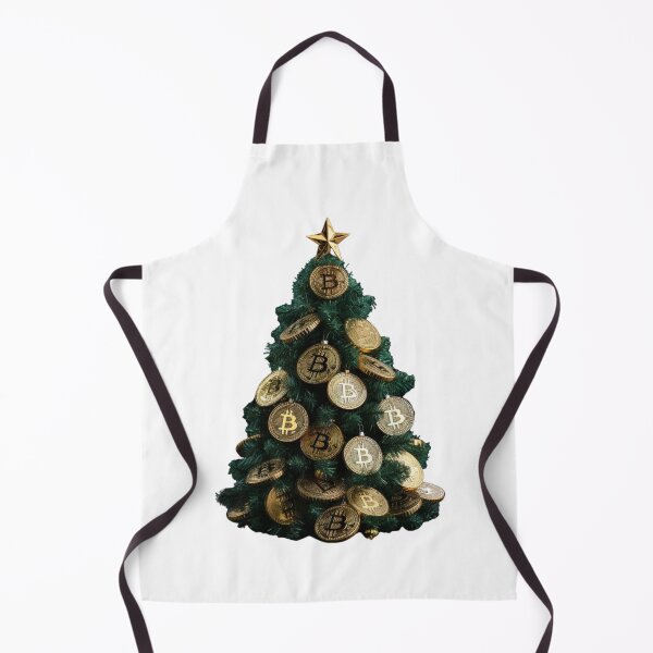 Item preview, Bitcoin Christmas Tree | Sticker designed and sold by NicolasGlowArt.