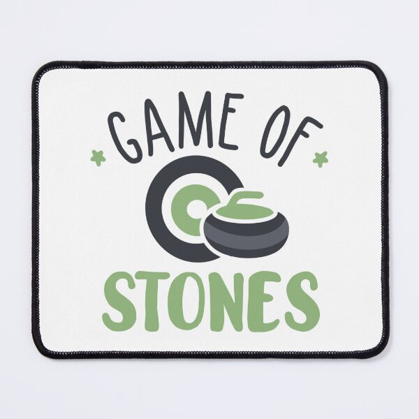 Item preview, Game Of Stones - Curling Sport Green designed and sold by Chanaika4.