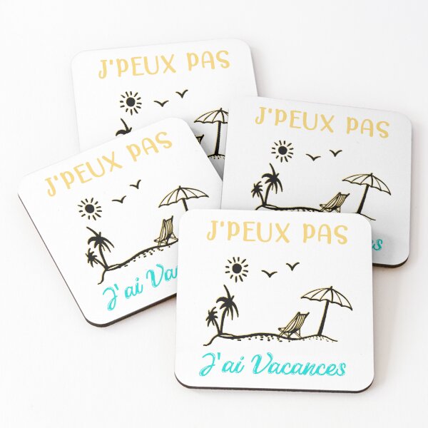 Aperçu de l'œuvre j'peux pas j'ai Vacances créée et vendue par ALi-creations.