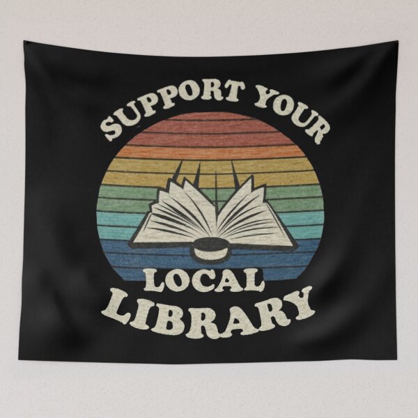 Item preview, Support your local library designed and sold by PawelNature.