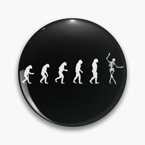 Item preview, Cool Dancing Skeleton Human Evolution  designed and sold by EmiAndMike.