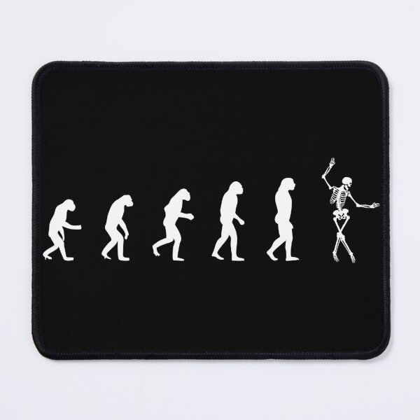 Item preview, Cool Dancing Skeleton Human Evolution designed and sold by EmiAndMike.