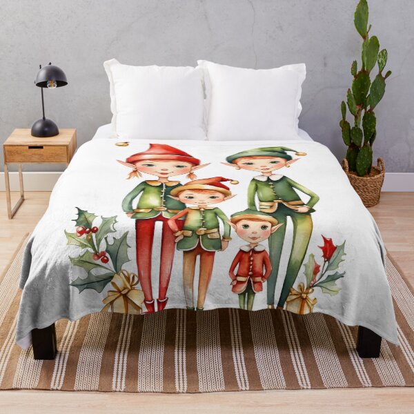 Item preview, Elf girl cartoon Christmas designed and sold by wplamkung.