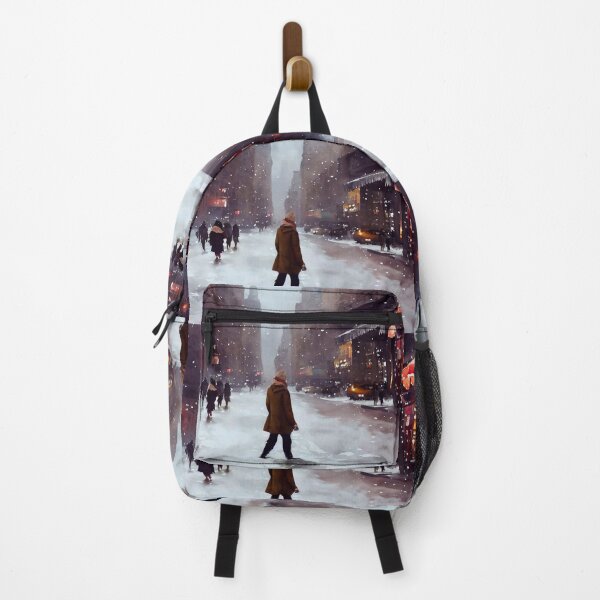 Item preview, A winter walk through the streets designed and sold by M-Y-A-R-T-.