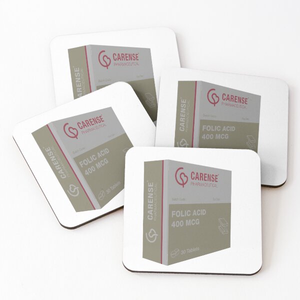 Item preview, Folic Acid 400 mg (Transparent) designed and sold by CRS123.