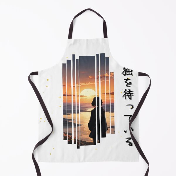 Item preview, mujer anime observando el atardecer designed and sold by blalels.
