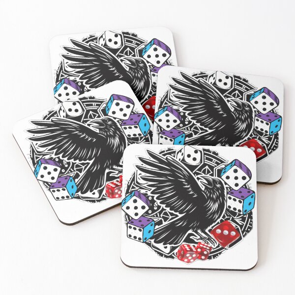 Item preview, crow dice bag designed and sold by Reo12.
