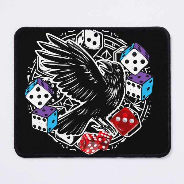 Item preview, crow dice bag designed and sold by Reo12.
